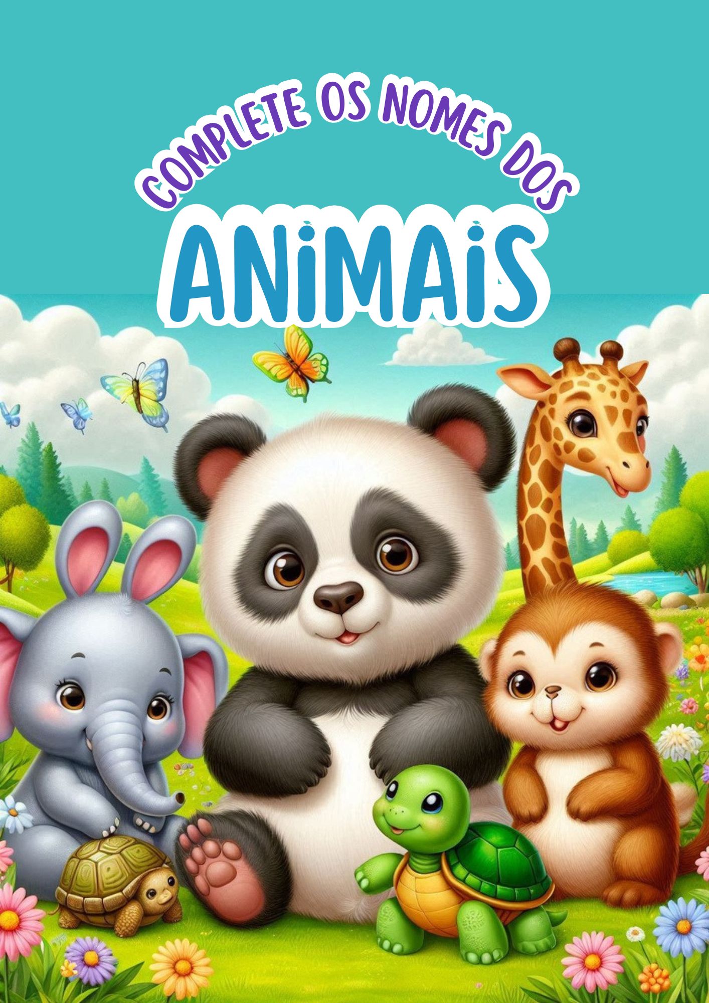 Complete os Nomes dos Animais